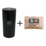 Kit Pote Dark Vacuum 2.5l Escuro + Boveda 67g Cultivo Indoor