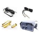 Kit Power New Tattoo Tatuagem Maquina,fonte,pedal,cabo