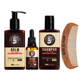 Kit Pra Barba Média Shampoo Balm