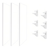 Kit Prat Studio Mdp Pint Uv 60x25 B 3cj C/sup Plast Branco