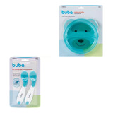 Kit Pratinho Com Divisoria 2 Colheres Refeicao Mais Pratica