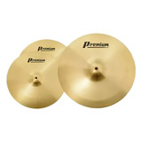 Kit Pratos De Bateria Premium 14