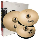 Kit Pratos Sabian Sol5003p 14 16 20 Solar Set Performance