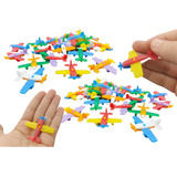 Kit Prendas 25 Brinquedo Mini Avião Mimo Lembrancinhas Festa
