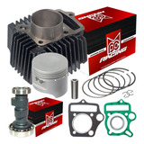 Kit Preparado Biz 100/pop Pistão 3mm Competição+comando 310°