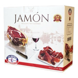 Kit Presente - Mini Jamón ( Presunto Crú ) + Suporte + Faca