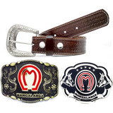 Kit Presente Cinto E Fivela Country Mangalarga - Menor Preço