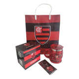 Kit Presente Flamengo Caneca Térmica + Chaveiro + Sacola 