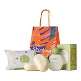 Kit Presente Mamãe E Bebê Colonia Sabonete E Lenço | Natura