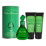 Kit Presente Perfume Feminino Embalagem Especial: 1 Colônia Desodorante + 1 Hidratante + 1 Sabonete Líquido Fragrância Exclusiva Entrega Imediata