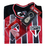 Kit Presente São Paulo Fc - Camisa/ Caneca/ Chaveiro