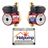 Kit Pressurizador Duplo Agua Quente Fria Pós Boiler Pl 12mca