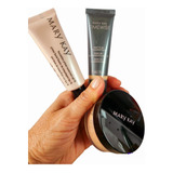 Kit Primer+ Base Matte+ Pó Acabamento Acetinado Mary Kay 