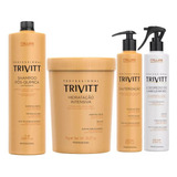 Kit Profissional Trivitt Cauterização Reconstrução Hidratação