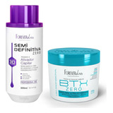 Kit Progressiva Sem Formol 300ml + Botox Zero Forever Liss
