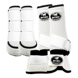 Kit Proteção Branco Completo - Boots Horse