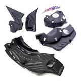 Kit Proteção Crf 250f Amx 3 Protetor Motor + Tampas + Quadro