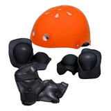 Kit Proteção Infantil Capacete Bike Patins