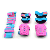 Kit Proteção Infantil Fila Feminino Skate Patins Xxp-xp.
