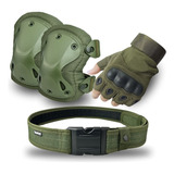 Kit Proteção Militar Pro 2 Joelheira
