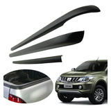 Kit Protetor Borda Caçamba 3pç L200 Triton Sport 17 18 19 20