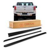 Kit Protetor Borda Friso Caçamba Mitsubishi L200 Triton 2017