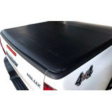 Kit Protetor Borda Lateral + Tampa Hilux 2022 2023 2024 Bepo