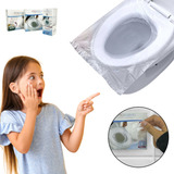 Kit Protetor De Assento Privada Sanitária Dispenser Com 50