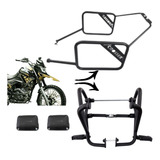 Kit Protetor De Motor Carenagem E Afastador Alforge Crosser