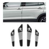 Kit Protetor De Porta Externo Resinado Peugeot