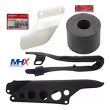 Kit Protetor Guia E Capa Corrente Transmissão Bros 125 Todas
