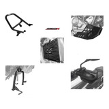 Kit Protetor Motor Radiad Carter Cavalete Mão Nc750x Nc 750x