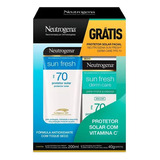 Kit Protetor Solar Neutrogena Corporal & Facial Fps70 Sun 