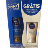 Kit Protetor Solar Nivea Sun Protect & Hidrata Fps50 200 Ml