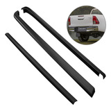 Kit Protetores Borda Lateral E Tampa Traseira Hilux 2024