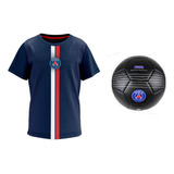 Kit Psg Infantil Oficial Licenciado - Camisa Clove + Bola