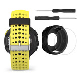 Kit Pulseira Capa E Pelicula Compativel Com Garmin 235