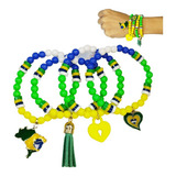 Kit Pulseira Do Brasil Copa Do