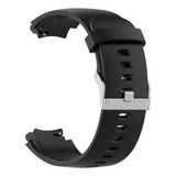 Kit Pulseira Para Amazfit Verge + Capa Case E Pelicula Vidro Cor Preto