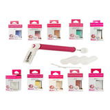 Kit Pulverização Com 10 Cores Glitter Pó Corante Comestível