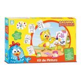 Kit Quadros Pintura Infantil Galinha Pintadinha