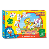 Kit Quadros Pintura Infantil Galinha Pintadinha