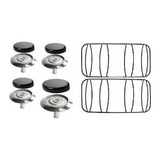 Kit Queimadores + Grelhas Peças Fogão Consul Erva Doce 4 B