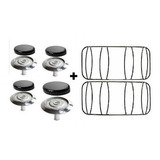Kit Queimadores + Grelhas Peças Fogão Consul Erva Doce 4 B