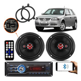 Kit Rádio E Alto Falante Específico Para Parati G2