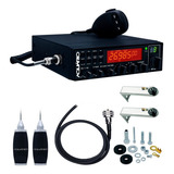 Kit Radio Px 80 Universal Cabo Suporte 2 Antenas Completo