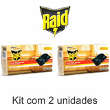 Kit Raid Armadilha Para Matar Baratas Caixa C/12 Iscas