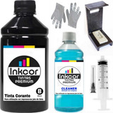 Kit Recarga 150ml Cartucho Preto Compatível Com Hp 664 60 92