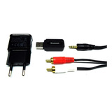 Kit Receptor Bluetooth P/caixa D Som +cabo P2-2rca +fonte 5v
