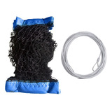 Kit Rede De Beach Tennis Quatro Lonas E Cabo De Aço